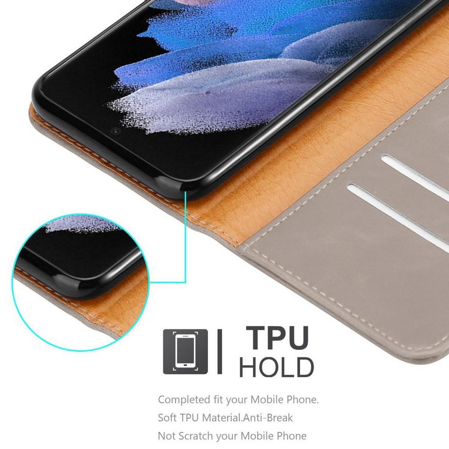 Cadorabo  Hülle für Samsung Galaxy S22 ULTRA Magnetverschluss, Kartenfach 