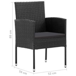 VidaXL Gartenmöbel-set rattan  