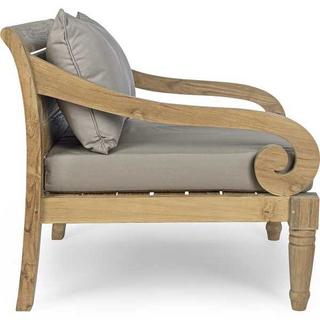 mutoni Fauteuil de jardin avec coussin Karuba FSC  