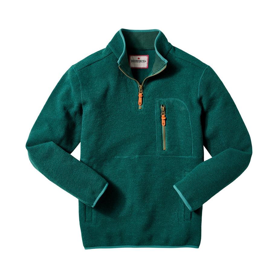 Joe Browns Langarm Trichterkragen Oberteil Reissverschluss vorne  