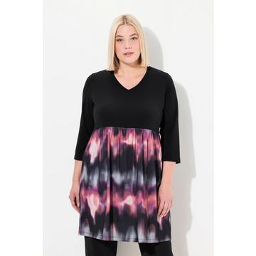 Longshirt, A-Linie, Print