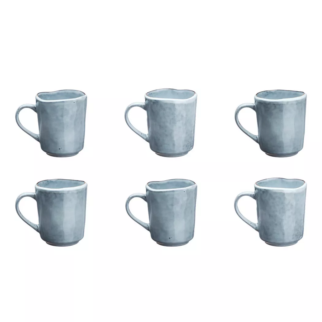 BJÖRN - Ensemble de tasses NUAGE, 400 ml, Gris