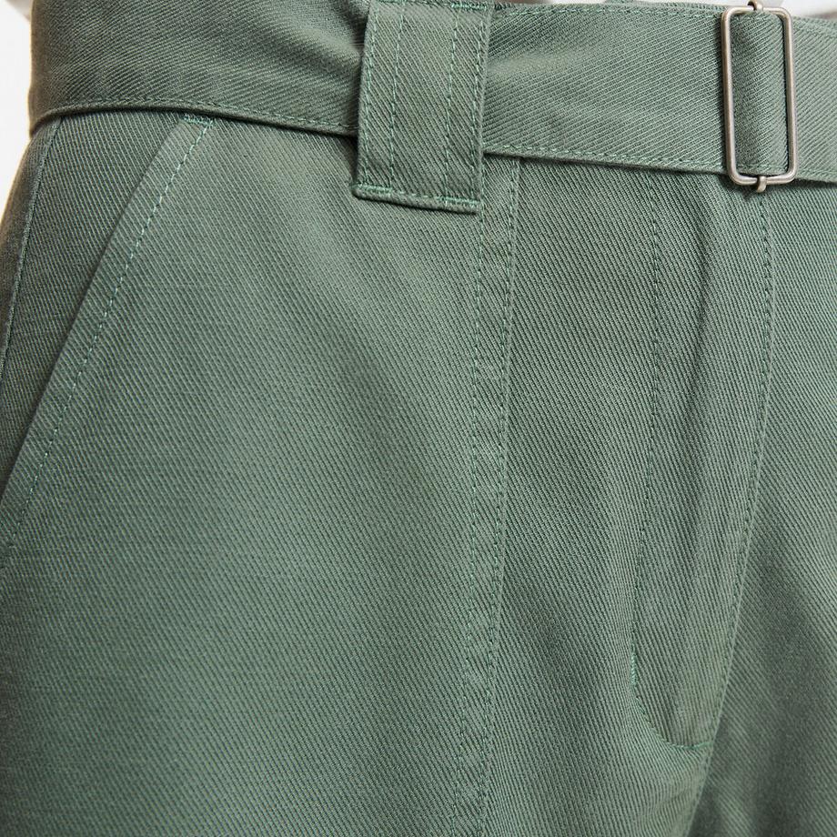 La Redoute Collections Bermuda Cargo avec Ceinture  