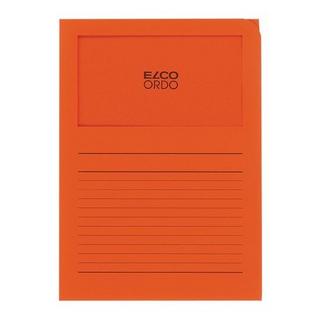 elco ELCO Sichthülle Ordo 120g A4 29489.82 orange, Fenster 100 Stück  