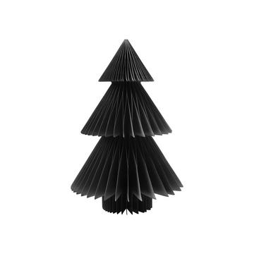 Papierbaum klein Black XMAS