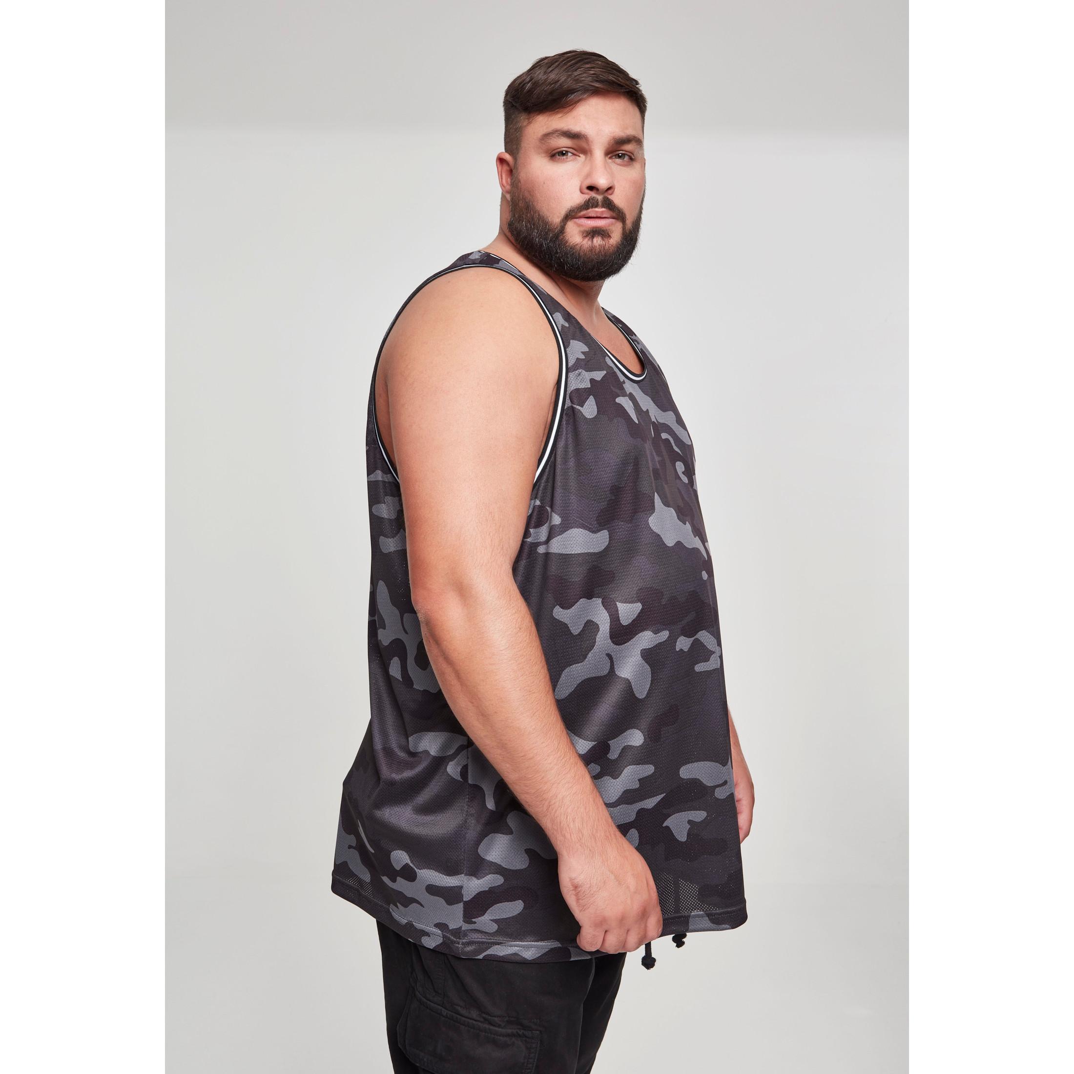 URBAN CLASSICS Camouflage Mesh Tank Top  