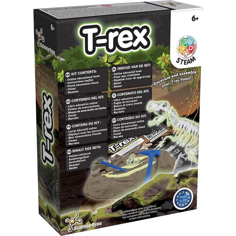 SCIENCE4YOU  Ausgrabungs-Kit T-Rex 