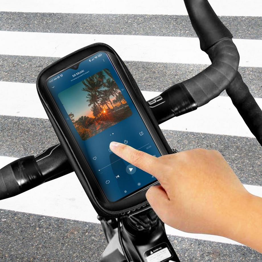 Wildman  Fahrradhalterung für Smartphones Schwarz 