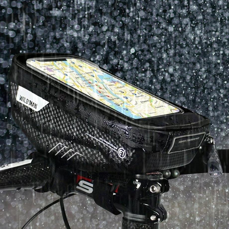 Wildman  Fahrradhalterung für Smartphones Schwarz 