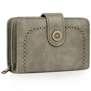 Only-bags.store Portafoglio Vintage in Pelle PU Grande Capacità  