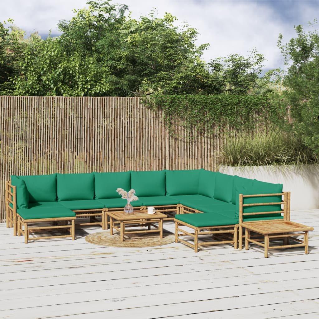 VidaXL Garten lounge set bambus  