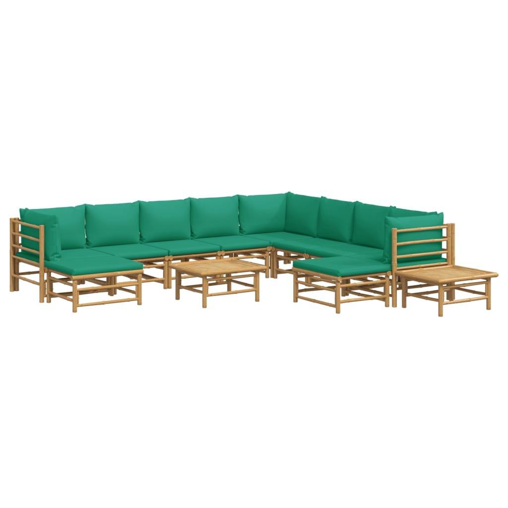 VidaXL Garten lounge set bambus  