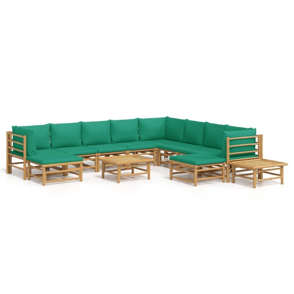 VidaXL Garten lounge set bambus  