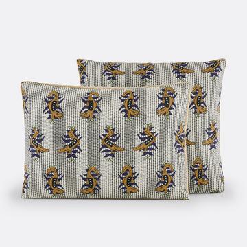 Kissenbezug Zakari mit 50% recycelter Baumwolle