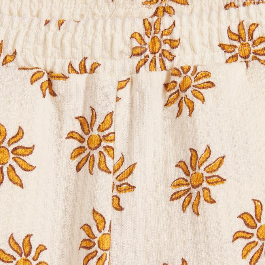 La Redoute Collections  Pantalon large imprimé soleil 