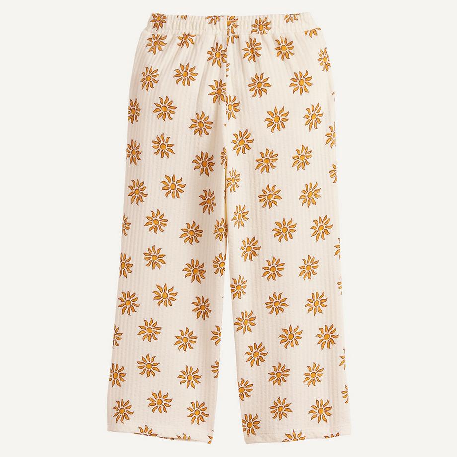 La Redoute Collections  Pantalon large imprimé soleil 