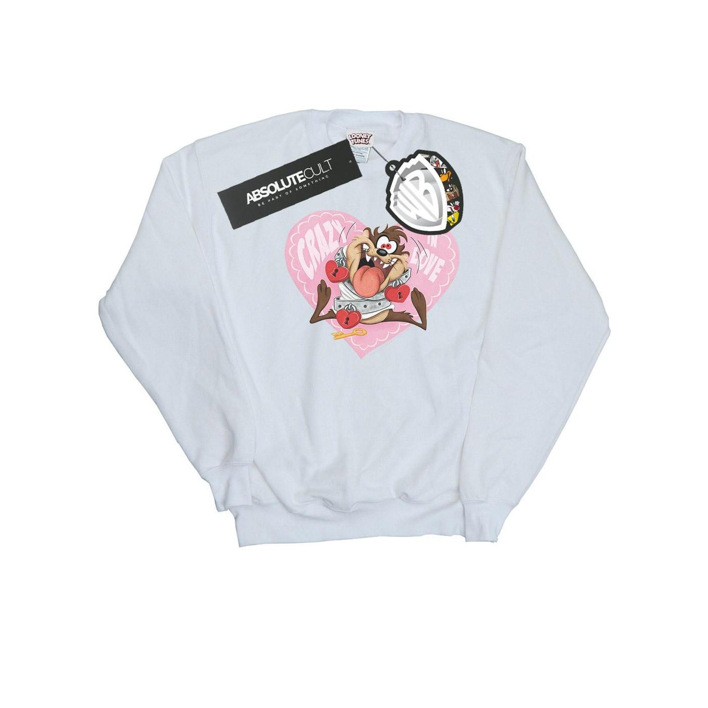 LOONEY TUNES  Valentine's Day Crazy In Love Sweatshirt 