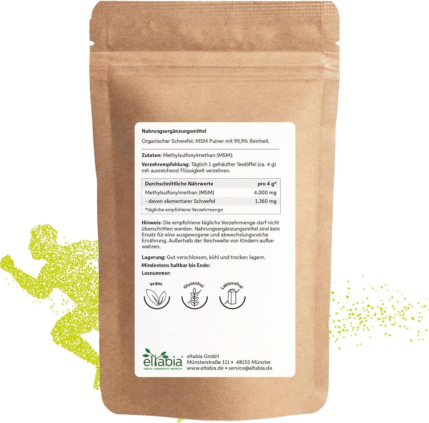 Eltabia  Poudre de MSM 