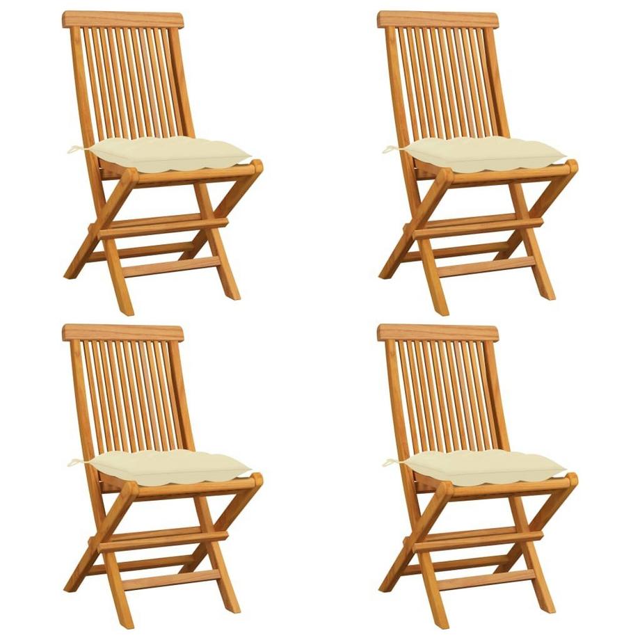 Chaise de jardin teck