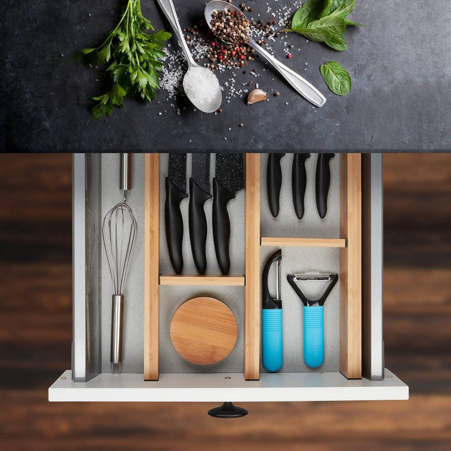 B2X Schubladenteiler aus Bambus  