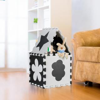 Northix Puzzle 3x3 Puzzlematte Puzzle mit Rahmen  