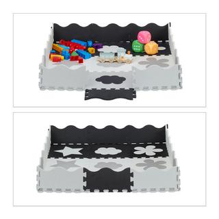 Northix Puzzle 3x3 Puzzlematte Puzzle mit Rahmen  