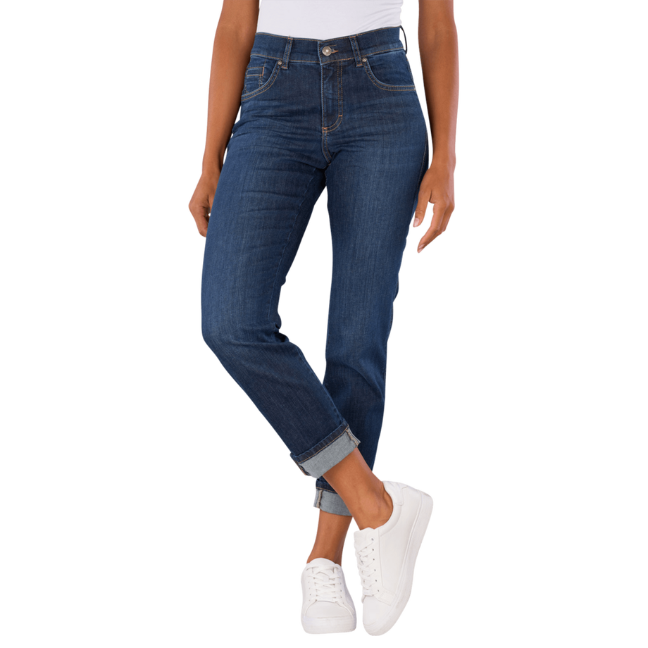 Darleen Jeans Straight Fit Sportiv Denim