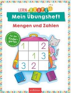 Lernraupe - Mein Übungsheft - Mengen und Zahlen Beurenmeister, Corina (Illustrationen) Copertina rigida 