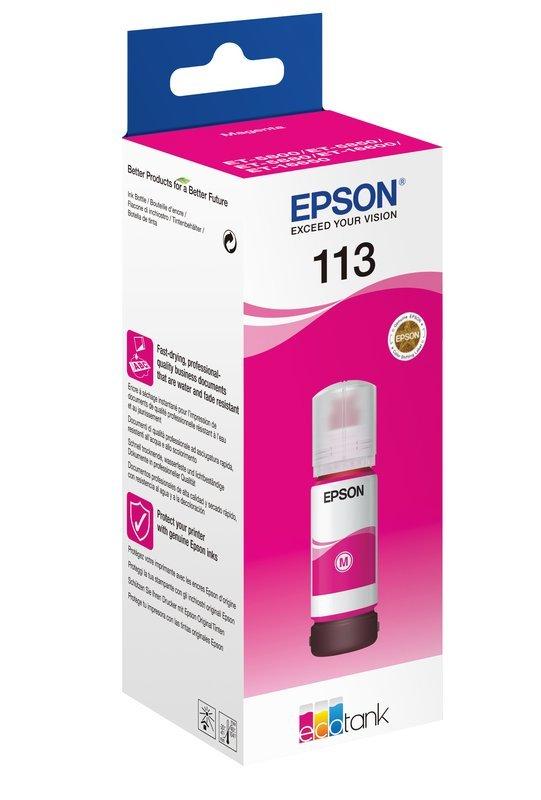 EPSON  EPSON Tintenbehälter 113 magenta T06B340 EcoTank ET-5800 6000 Seiten 