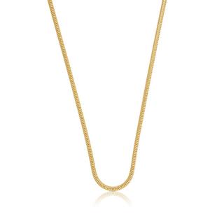 MUAU Schmuck  Collier Schlange Gelbgold 750, 1.9mm, 42cm 