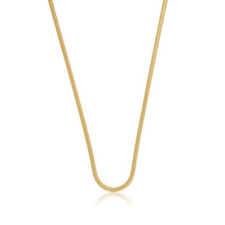 MUAU Schmuck  Collier Schlange Gelbgold 750, 1.9mm, 42cm 