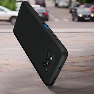 Avizar  Coque Xiaomi Poco X3 et X3 Pro Noir 