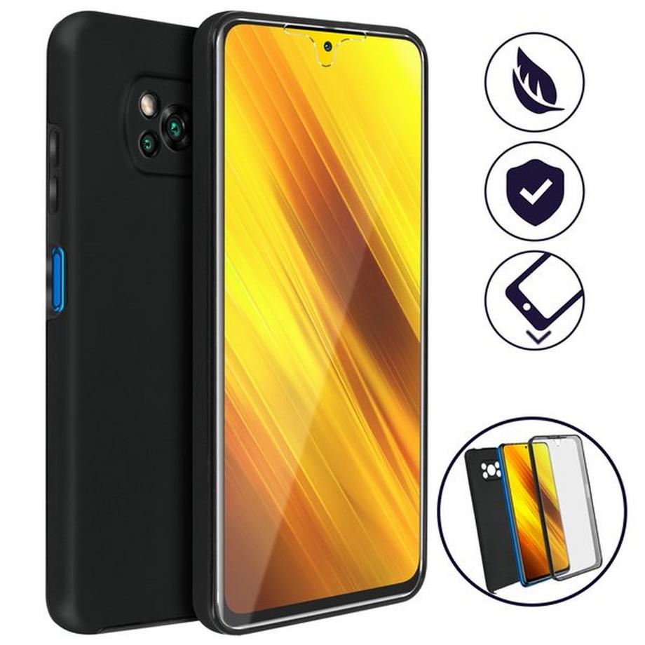Avizar  Full Case Xiaomi Poco X3/X3 Pro Schwarz 