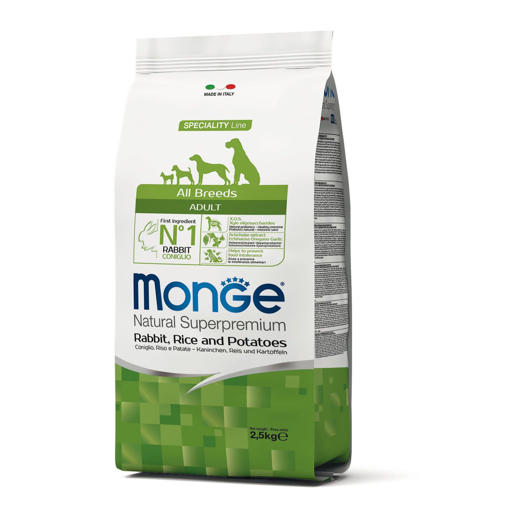 Monge  Linea Speciale per Cani Coniglio 