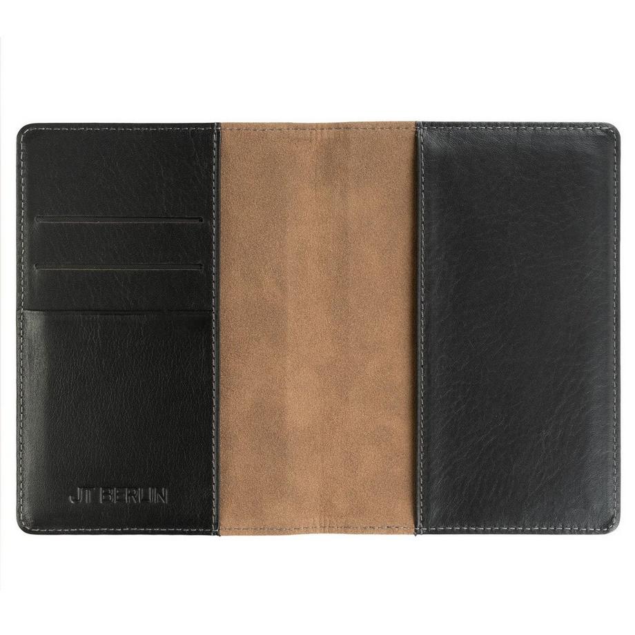 JT Berlin Tegel Étui Passeport Noir  