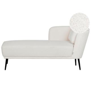 Beliani Chaise longue en Bouclé Rétro ARTHEZE  