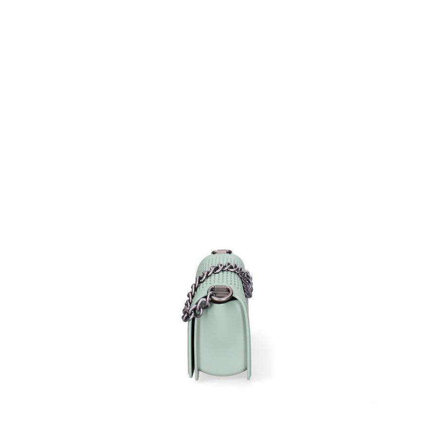 Marc Ellis Beaded Flap Handbag mit Kettenriemen  