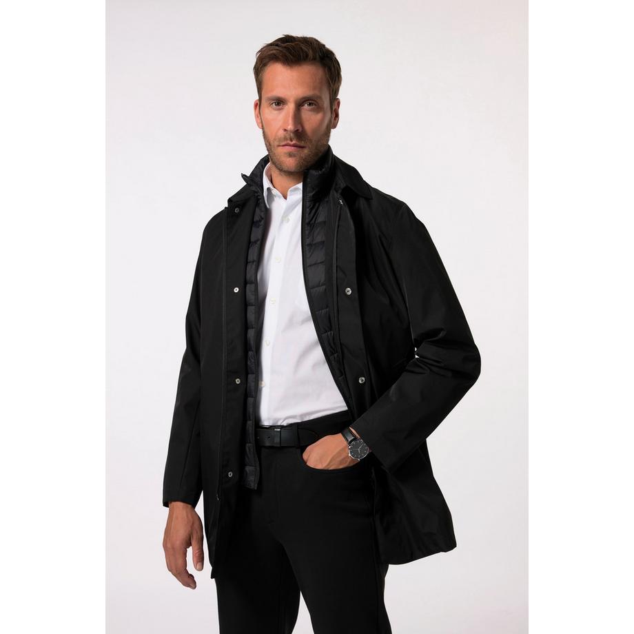 JP1880 Business Mantel mit auszippbarer Blende  