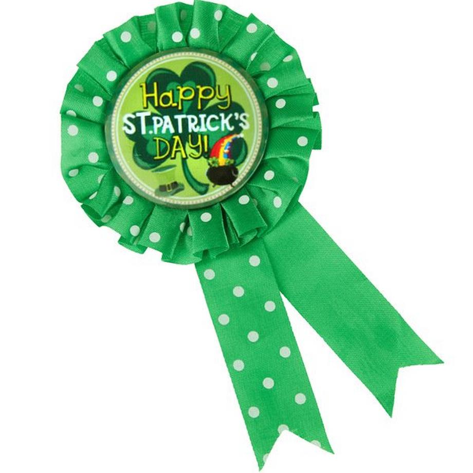 Tectake  Broche avec message pour la Saint-Patrick 
