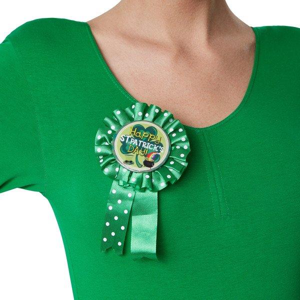 Tectake  St. Patrick’s Day Brosche mit Schriftzug 