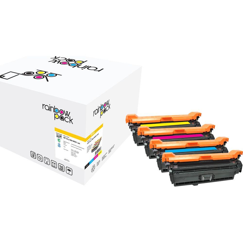 Freecolor  M551-4-FRC cartuccia toner 4 pz Nero, Ciano, Magenta, Giallo 