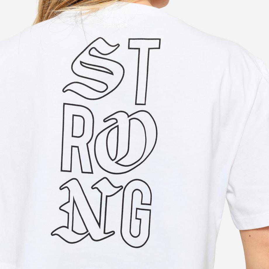 DOMYOS  Crop Top  Loose Fit Baumwolle 