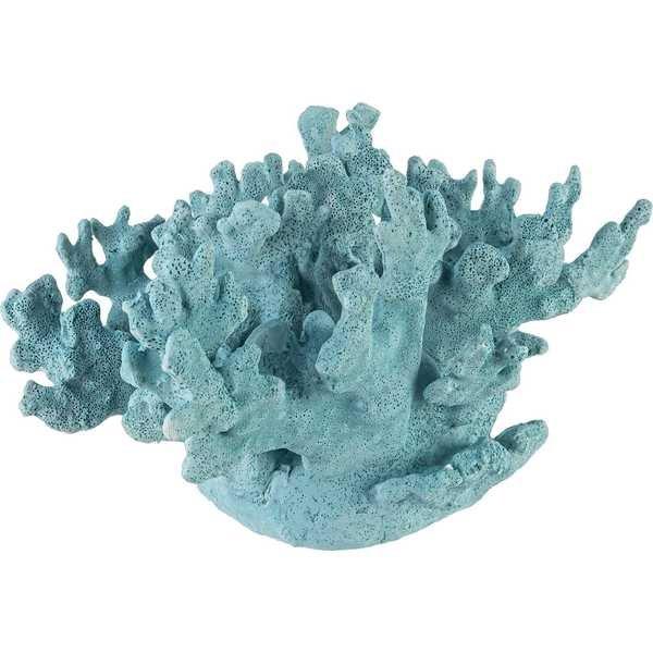 mutoni Rubrum corail déco bleu clair  