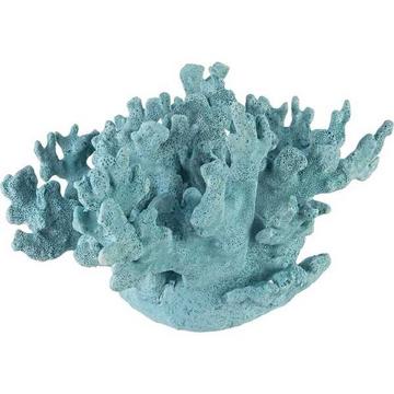 Rubrum corail déco bleu clair