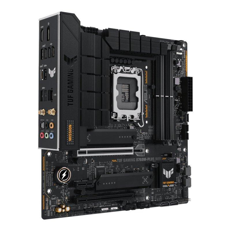 ASUS  TUF Gaming B760M-Plus WIFI Intel B760 LGA 1700 micro ATX 