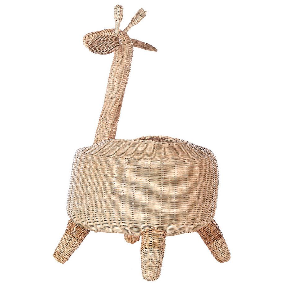 Beliani Korb en Rattan Boho HAINAN  