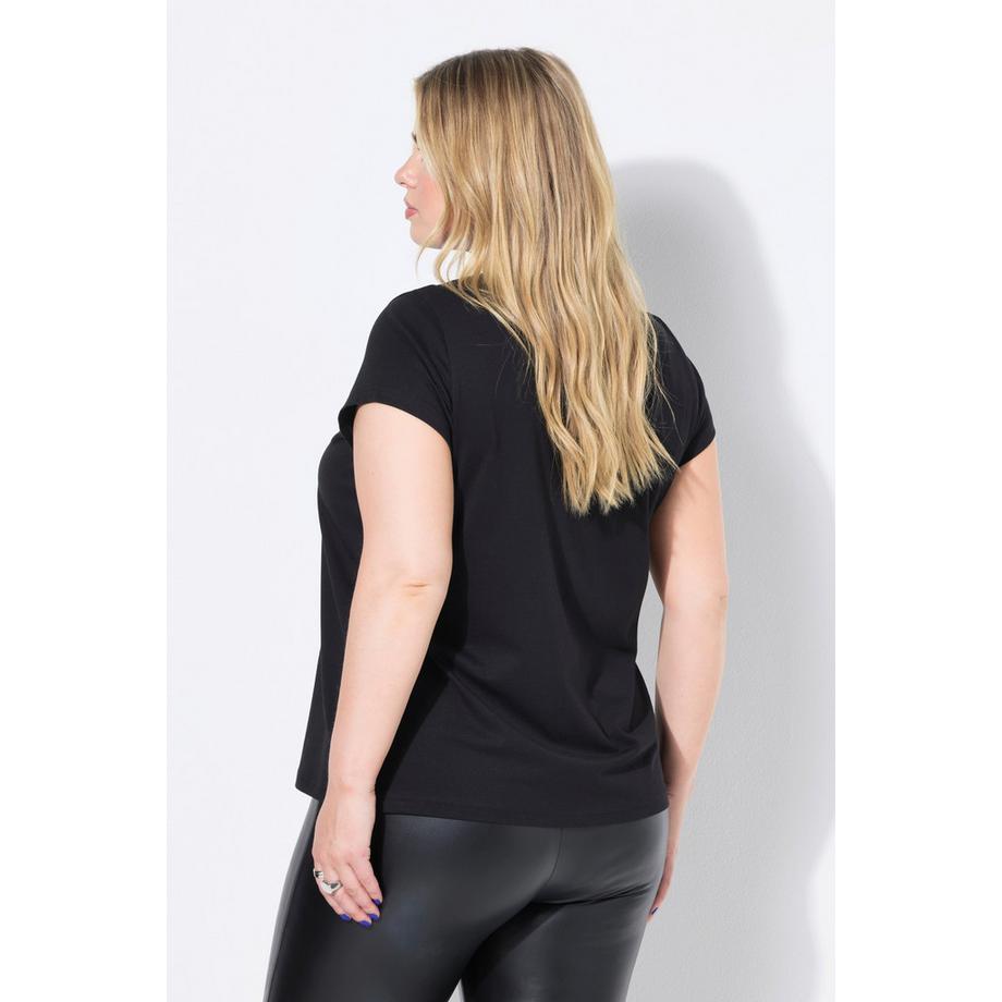 Studio Untold T-shirt slim broderie croissant  