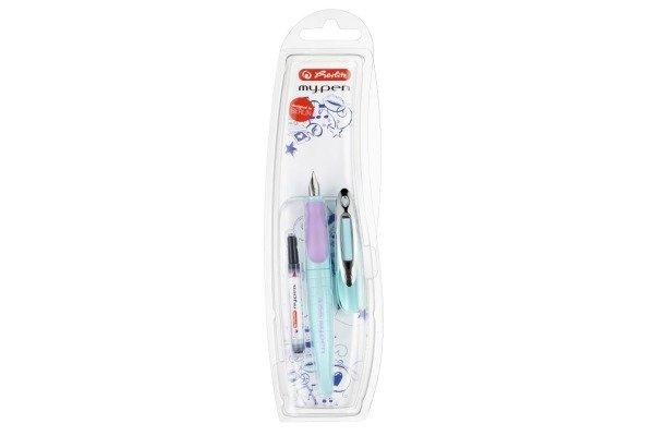 Herlitz HERLITZ my.pen Füllhalter M 10999753 Minze/Lila  