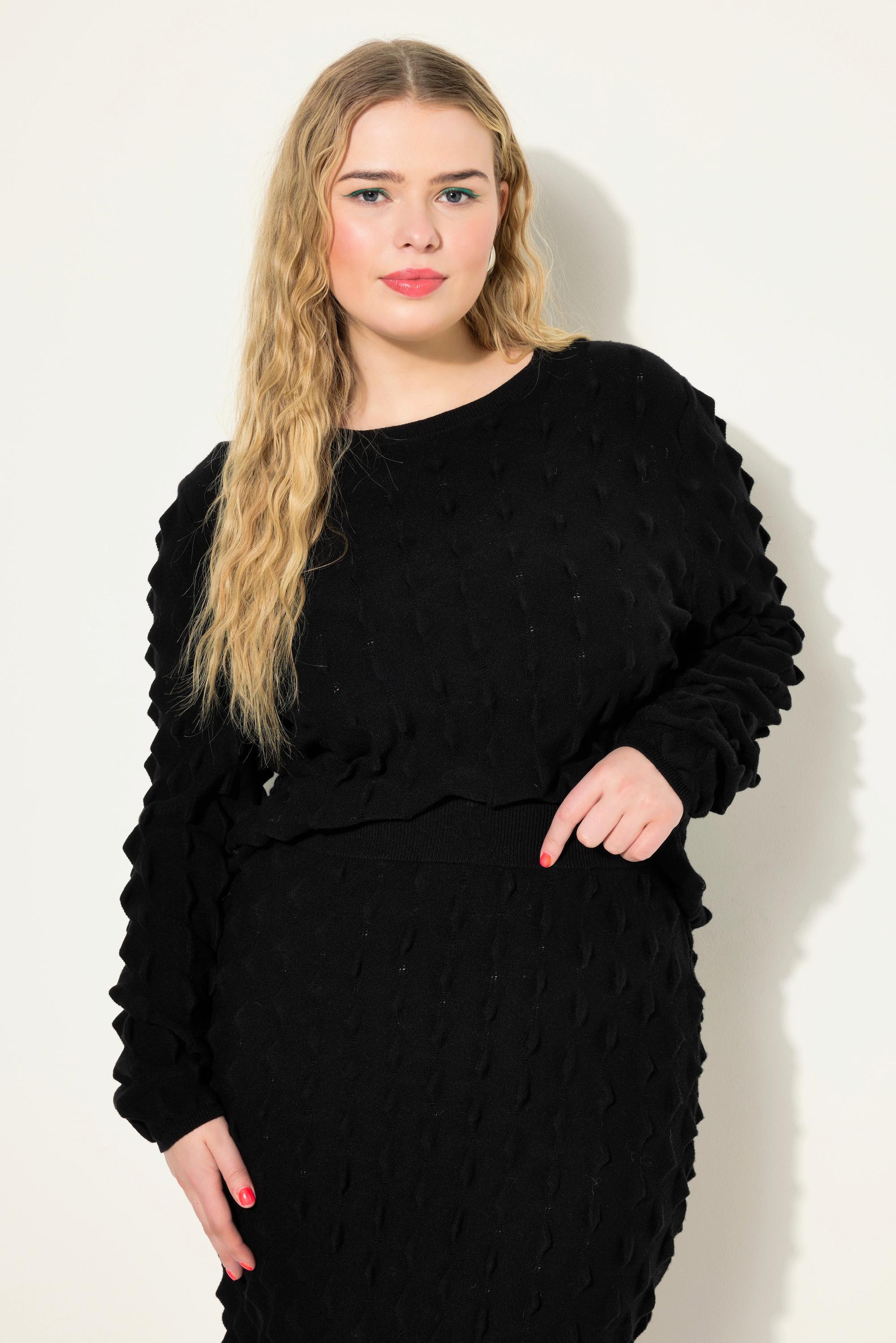 Studio Untold  Pullover, Bubble-Strick, Langarm 