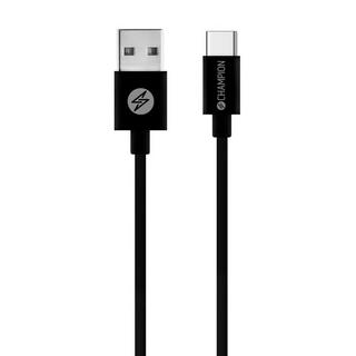 Champion  Cavo da USB-A a USB-C 1 m Nero 